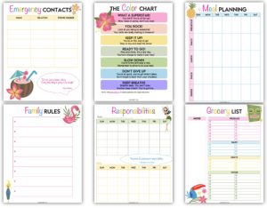 The Complete Homeschool Family Planner – Tropical Edition – Slight ...